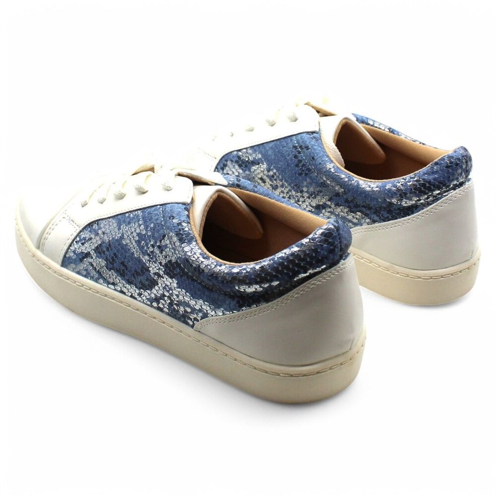 Journee Collection Comfort Foam Lynz Sneakers (Blue) Women S Shoes - Picture 7 of 8